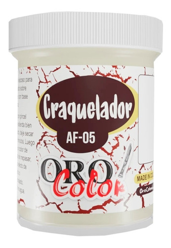 Craquelador X 60 Ml Af-05 Orocolor.