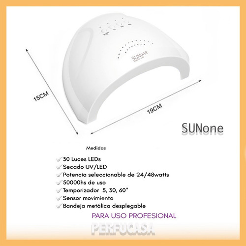 Imagen 8 de 8 de Kit Uñas Semipermanentes 44 Artículos Cabina Uv 48 W