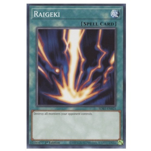 Raigeki (sdbt-en025) Yu-gi-oh!