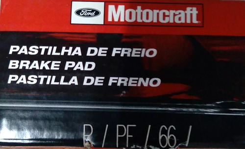 Pastillas Freno Delanteras Ford Ka Fiesta Courier Original