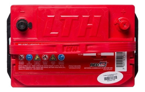 Bateria Lth Hitec Volkswagen Routan Exclusive 2008 - H34-650