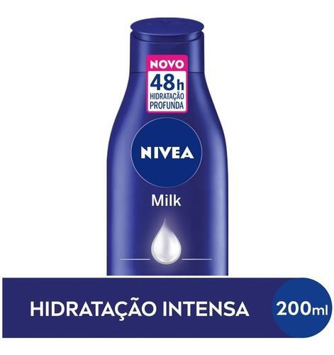  Loção Deo-Hidratante Nivea Milk Frasco 200ml