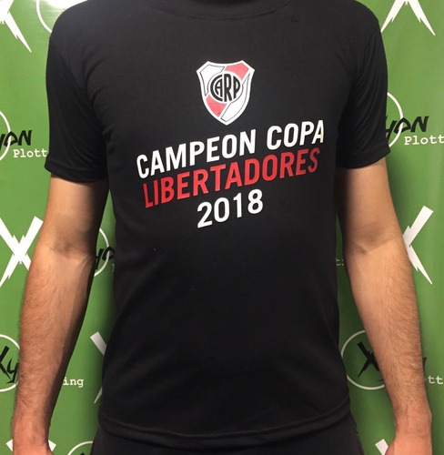 Remera River Campeon 2018