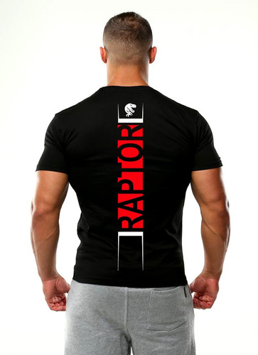 Remera Raptor Brazilian Jiu Jitsu Bjj Mma Gym 100% Algodón