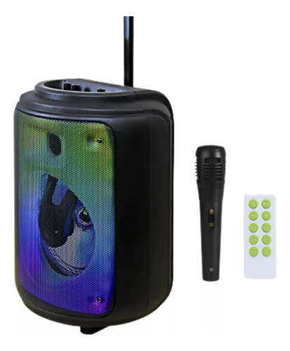 Parlante Portátil Karaoke 8 + Microfono