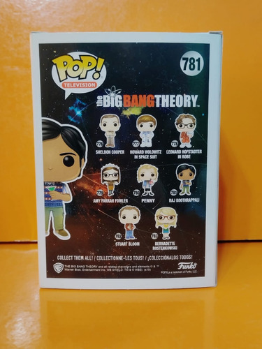 The Big Bang Theory Raj Funko Pop Original Envíos Dom Play (Usado)