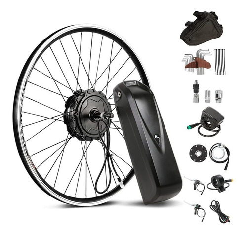 Kit Conversion Bicicleta Electrica Impermeable 500 W Bateria