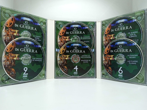 Imagen 3 de 8 de 10 Películas De Guerra - Dvd - Colección Cine Club