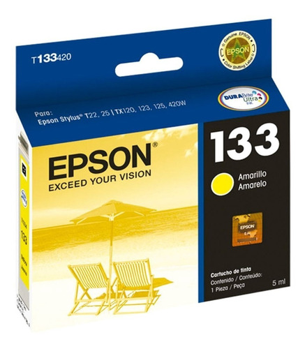 Tinta 133 Yellow Original Epson