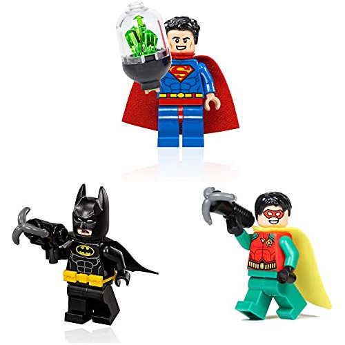 Paquete Combinado De Superhéroes De Lego Dc: Superman, Batma