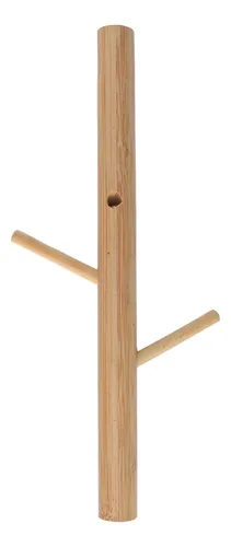 Jewelry Key Storage Rack Tray Wood Modern Guitar Shaped Base