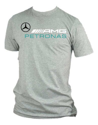 Camiseta Tela Fria Mercedez Formula 1 Estampada.
