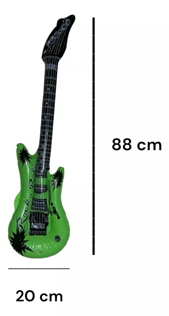 Tercera imagen para búsqueda de guitarra inflable