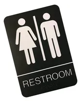 Comprar Señalización Para Baño, Símbolo Gráfico, Placa Para