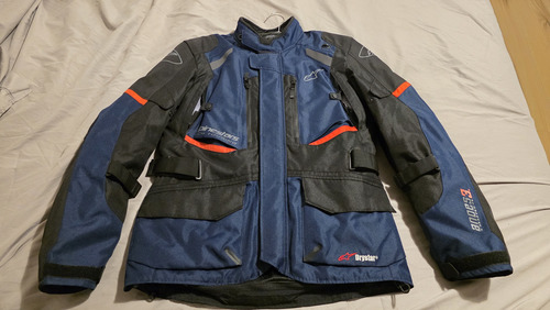 Campera Alpinestars Andes V3 Drystar Talle M Azul Lisa M (Usado)