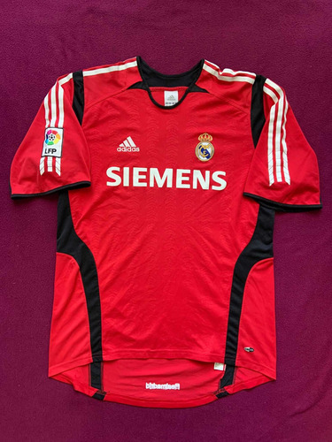 Camiseta Real Madrid 2005 Roja Portero - M