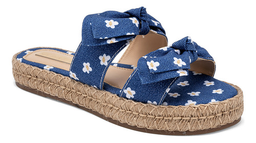 Sandalias Mujer Moramora 1156602 Marino Blanco 125-544