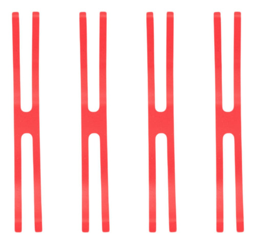 5 Bandas De Goma De Silicona Bandas De Embalaje Rojo