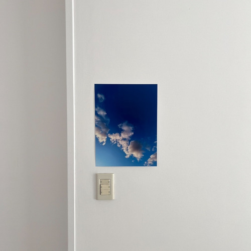 Imagen 3 de 4 de Foto Cielo (impresa) Pampa Louzao - 35x50 Cm
