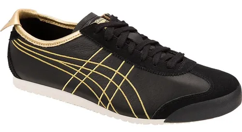 T nis Asics Onitsuka Tiger Mexico 66 Couro Black Original