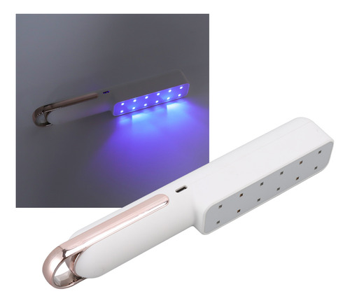 Led Uv Portátil Recargable Uvc 7w