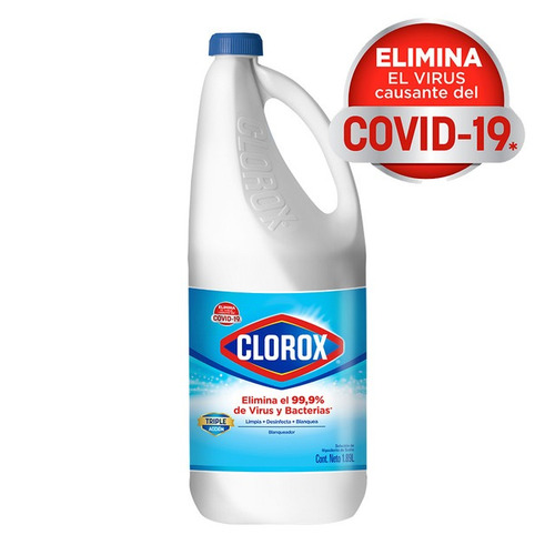Imagen 2 de 5 de Blanqueador Clorox Triple Acción Aroma Original 1,89 Lt