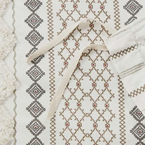 Edredon De Algodon De Color Blanco Con Fundas Para Almohada