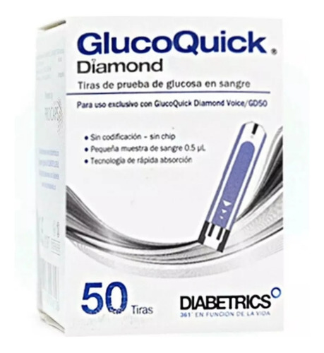 Tirillas G 50  Lancetas Glucoquick