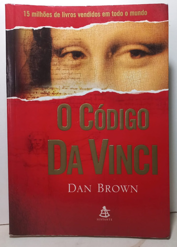 Livro - O Código Da Vinci - Dan Brown/d1 (Usado)