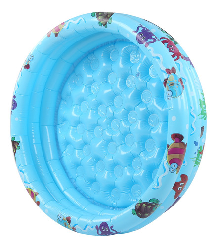 Piscina Azul Para Bebés, Redonda, Inflable Para Interiores Y