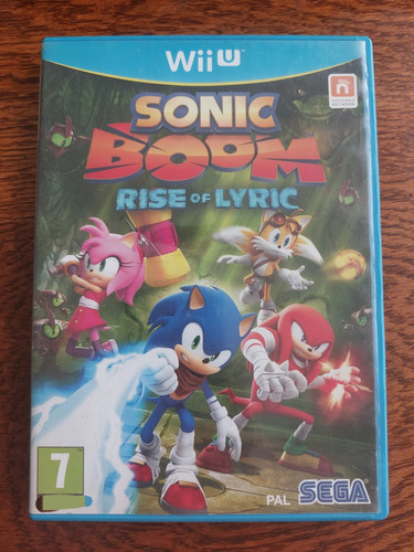 Sonic Boom Rise Of Lyric Original Físico Nintendo Wii U Pal