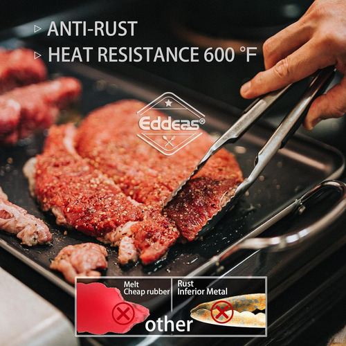 Pinzas Para Cocinar, Resistentes Al Calor, 600 Grados, De...