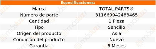 Boton Control Seguro Puerta Chevrolet C30 V8 5.7l 82/86
