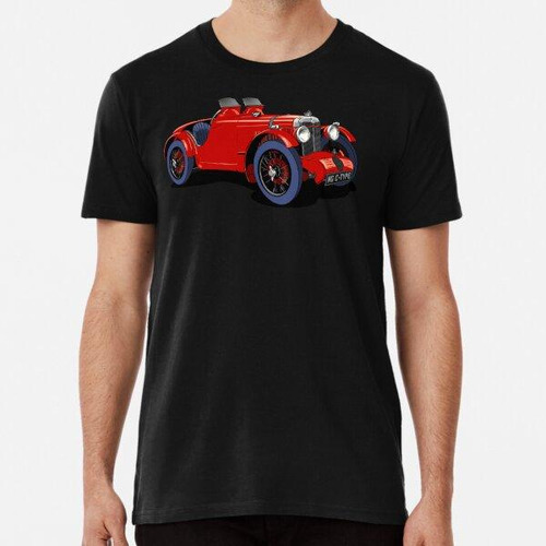 Remera Mg C-type Vintage Sports Car Algodon Premium