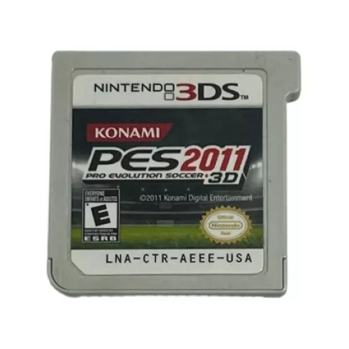 PES 2011 3D (Nintendo 3DS) in 2023  Pro evolution soccer, Evolution  soccer, Soccer