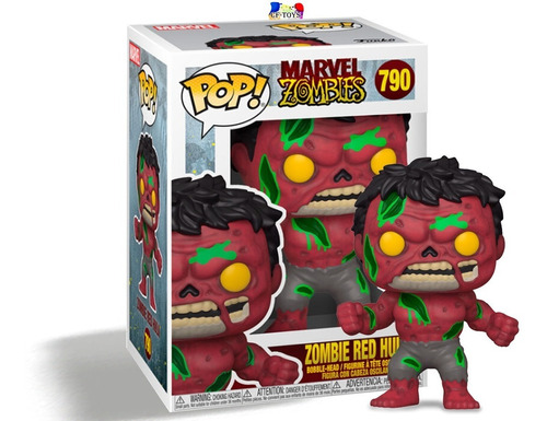Hulk Rojo Zombie  Funko Pop Marvel Zombies Comics Cf