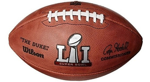 Balón De Fútbol Americano Wilson  The Duke  Super Bowl De