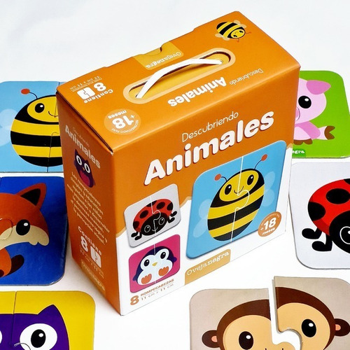 Imagen 8 de 9 de Rompecabeza Puzzle. Descubriendo Animales Didactico Infantil