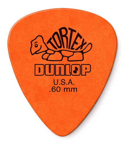Imagem 6 de 6 de Palheta Dunlop Tortex 0.60mm Violao Guitarra Ukulele 6 Pcs