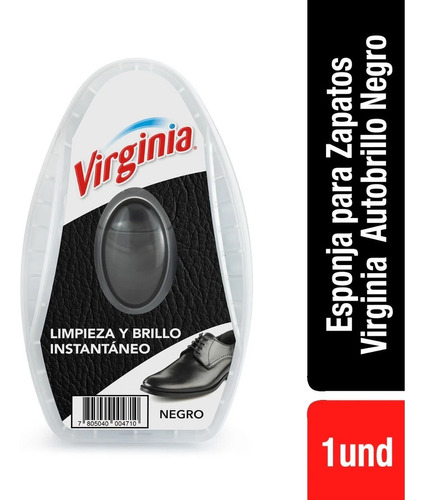  Virginia · Esponja Calzado Autobrillo Negro