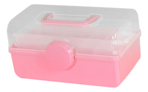 Am Caja De Almacenamiento De 3 Capas, Organizador De Rosa Y