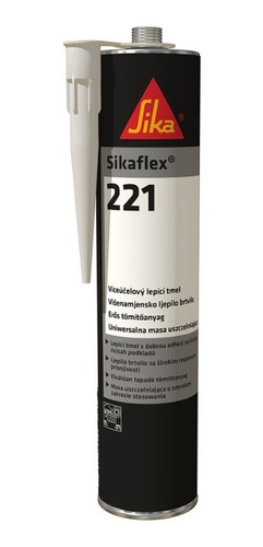 Sikaflex 221 Sellador Adhesivo Poliuretano Cartucho 300ml 