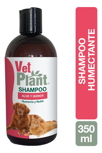 Shampoo Nutritivo Y Humectante Aloe Quinoa Vetplant 350 Ml