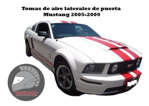 Tomas De Aire Laterales Con Rejilla Mustang 2005 Al 2009 Par