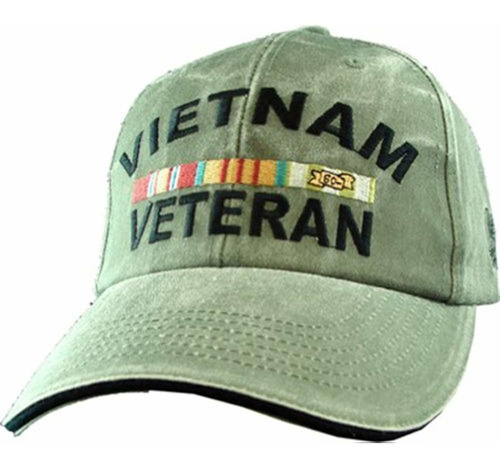 Gorro Bordado Con El Logotipo De Los Veteranos De Vietnam De