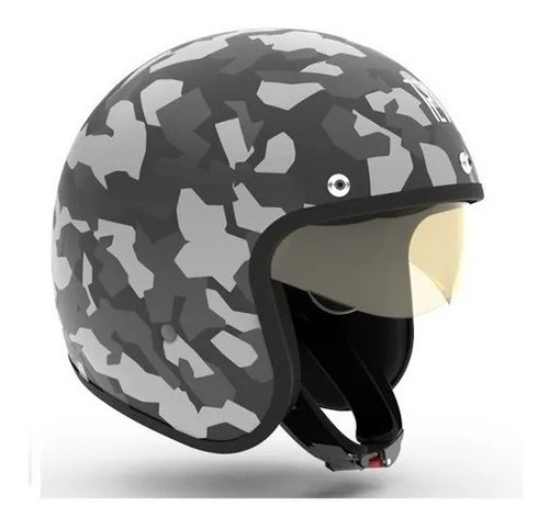 Casco Hawk 721 Abierto Varios Colores Vintage Retro Bobber