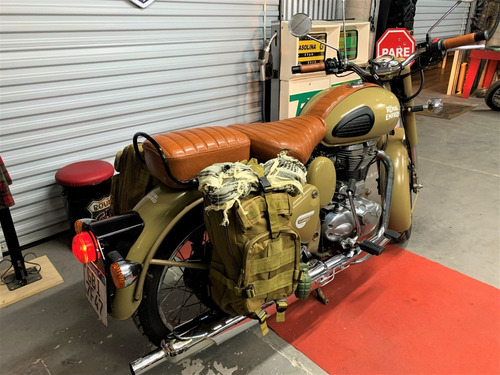 Imagem 12 de 13 de Royal Enfield Desert Militar 500 Bege 23 Mil Km (2017)