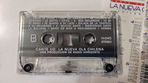 Cassette De La Nueva Ola Chilena Varios Interpretes (#2532 (Usado)