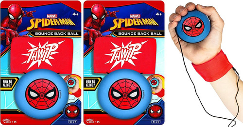  Spiderman Sports Wrist   Back Balls 2 Unidades Super H...