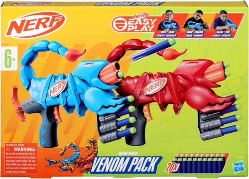 Brinquedo Nerf Wild Venompack Hasbro F9137